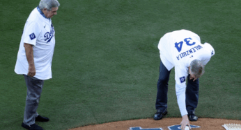 Dodgers dedica emotivo homenaje a Fernando Valenzuela